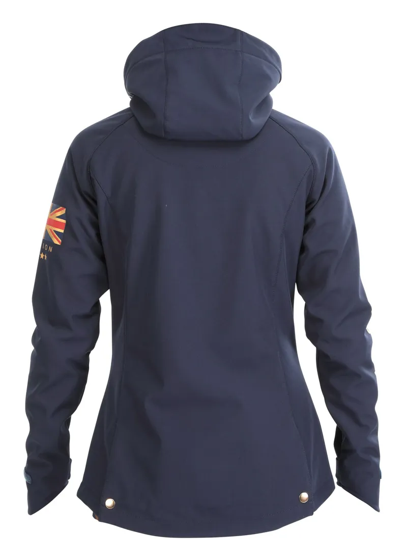 Shires Aubrion Team Softshell Jacket Ladies in Navy-2